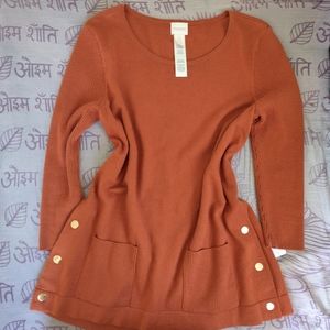 Chico's cashmere blend sweater